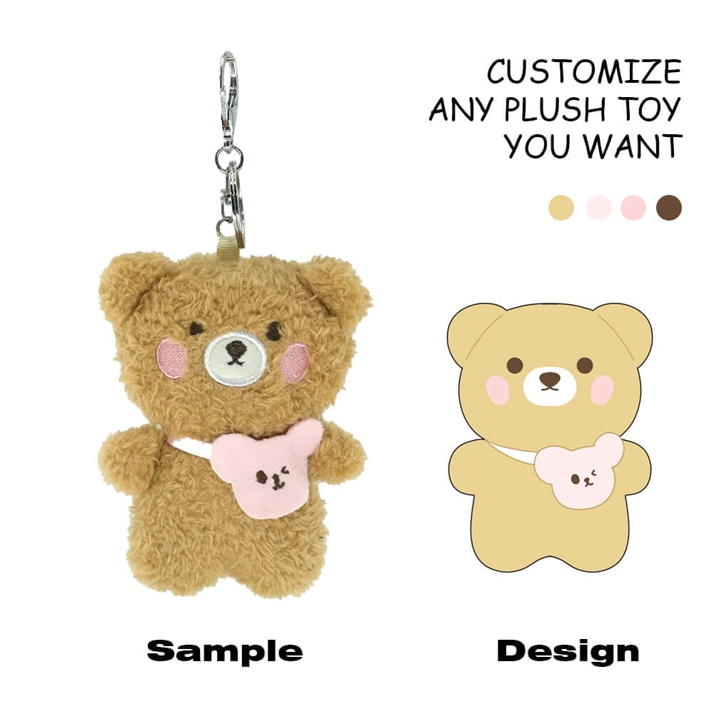 Custom Plush Keychain